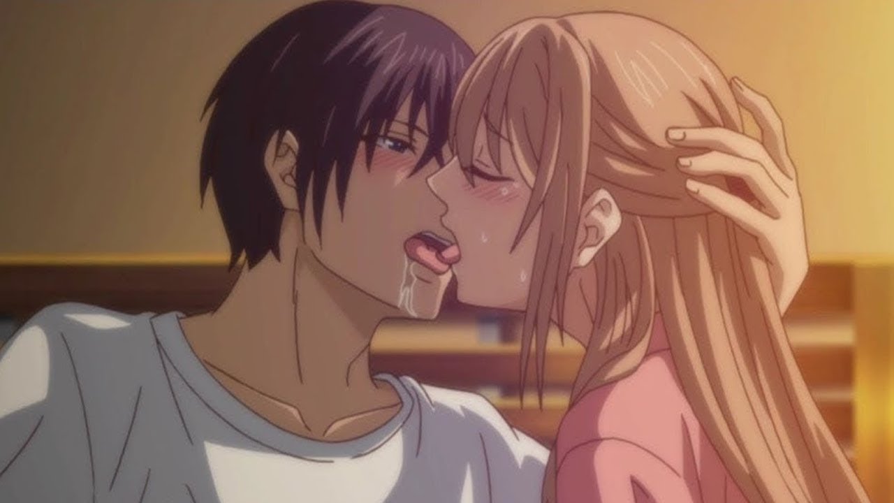 Anime Kiss Moments 